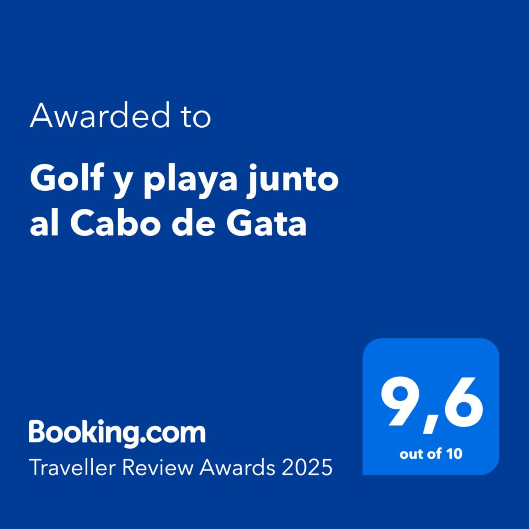 Golf Y Playa Junto Al Cabo De Gata Apartment Алмерия Екстериор снимка